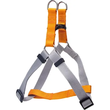 Postroj pro psa NOBLEZA Postroj pro psy L 40-60cm Barva: oranžovo-šedý