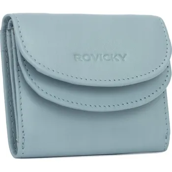 Peněženka Rovicky dámská peněženka z pravé kůže, modrá