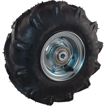 Pojezdové kolečko Nafukovací kolo na půleném pozinkovaném disku NB 260 GLV-TS-šípový -50x12mm 17560810