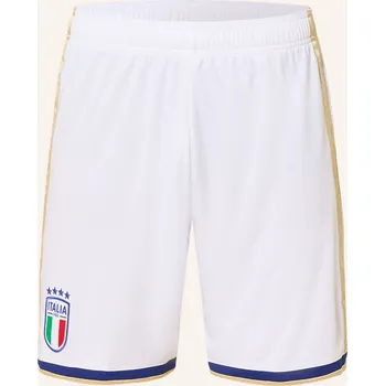 Pánské kraťasy Adidas Pánský Domácí Dres Italy, bílá / zlatá / tmavě modrá, 56