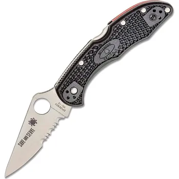 Sport Spyderco Delica Thin Red Line PS