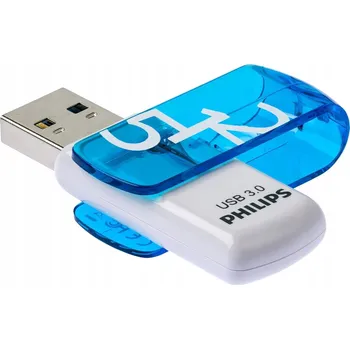 USB flash disk Pendrive Philips FM51FD001B/00 512 GB USB 3.0 modrý