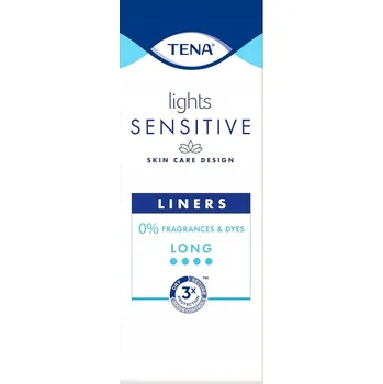 Menstruační vložka TENA LIGHTS SENSITIVE Long intimní vložky 20 kusů