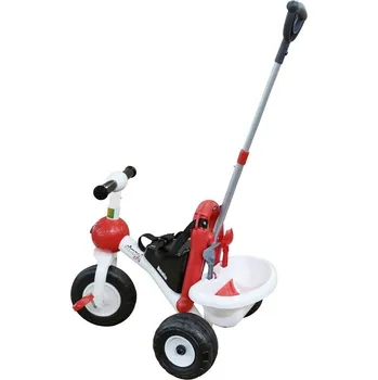 Dětská tříkolka Tříkolka Basic s tyčí