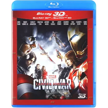 Blu-ray film Captain America: Civil War Blu-ray disk