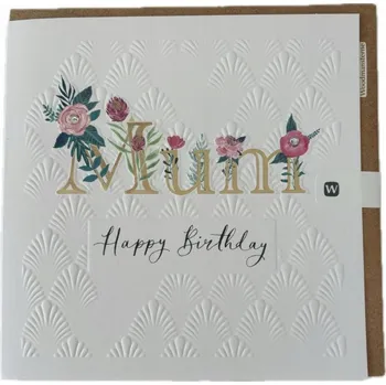 Přání k narozeninám 16 x 16 cm