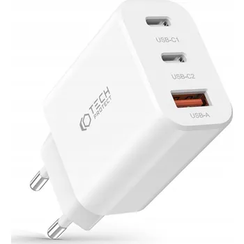 Síťová nabíječka 30W PD USB-C USB-A Tech-Protect