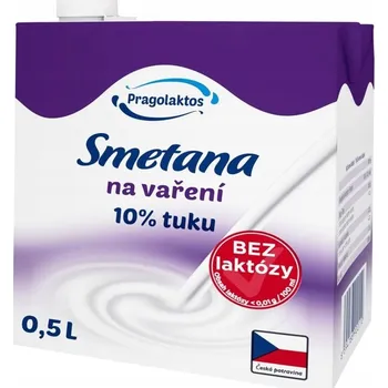 Smetana 10% Mlékárna Pragolaktos 500 ml