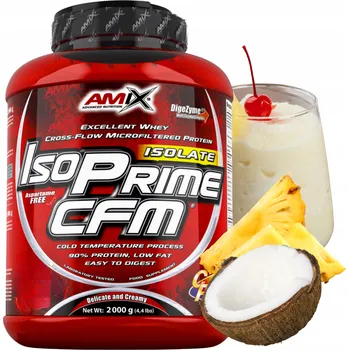 Protein Protein proteinový izolát - WPI Amix prášek 2000 g příchuť ananas-kokos