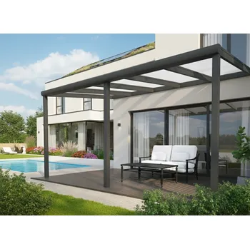 Pergola LanitPlast SKYLUX CLIMALUX 6,0 x 3,5 m antracit