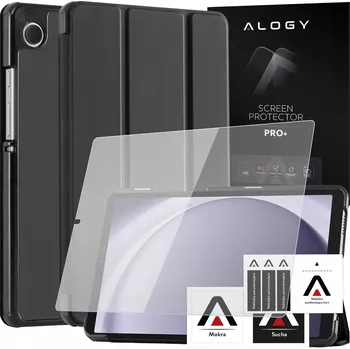 Pouzdro na mobilní telefon Tenký Pouzdro s klopou pro Samsung Galaxy Tab A9 8.7 " SM X110/X115 + Sklo