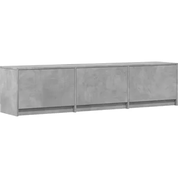 Televizní stolek Televizní skříň betonová 165 x 34 x 40 cm kompozitní dřevo