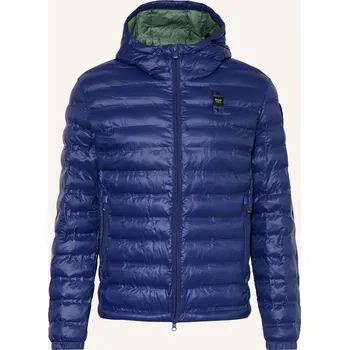 Pánská bunda Blauer Pánská Prošívaná Bunda Charles, modrá, 52