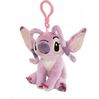 plyšák Disney Stitch Plyšová Hračka přívěsek růžový