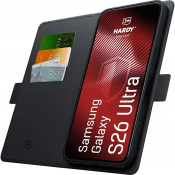 Pouzdro na mobilní telefon Flipové pouzdro 3mk pro Samsung Galaxy S26 Ultra, černé