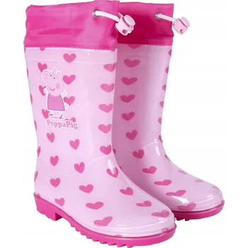 Dívčí holínky Prasátko Pepa Pig Holínky růžové dětské gumáky 25 Cerda