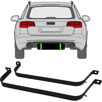 Palivová nádrž Objímky palivové nádrže na Audi A6 C6 2004-2010