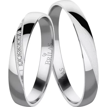 Prsten Barunka White - snubní prsteny z bílého zlata