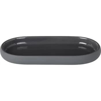 Odkládací miska na mýdlo SONO šedočerná Blomus
