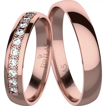 Prsten Fauna Red - snubní prsteny z červeného zlata