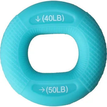 Sport Merc sport Hand Grip kroužek Silica Gel – posilování úchopu a prstů modrý Cena za odběr více kusů: 11-25ks