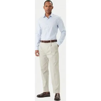 Pánská móda Calvin Klein Košile LV019EU109 Modrá Slim Fit 41