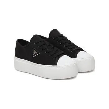 Dámské tenisky Guess Plátěnky FLJJZ3 FAB12 Černá 39