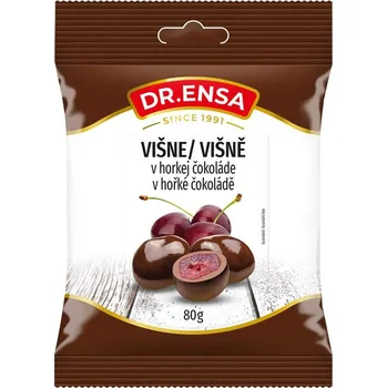 Dr.Ensa Višně v hořké čokoládě 80g