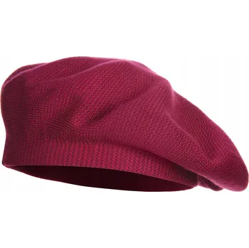 Čepice Majka růžový baret univerzální velikost akryl