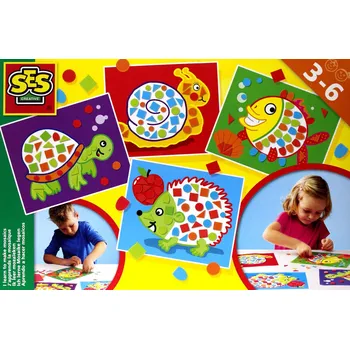 Obraz SES Creative Velká sada pro výuku lepení mozaiky