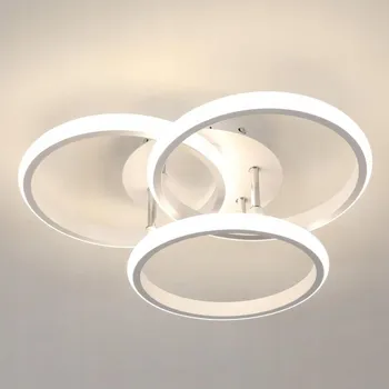 Stropní svítidlo Comely bílé 3-bodové LED moderní
