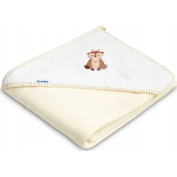 Kryt s kapucí Sensillo 100 x 100 cm béžový