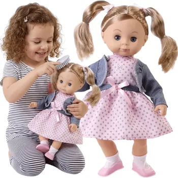 Panenka INTERAKTIVNÍ Panenka - hračka pro holčičky, mluví polsky, s COPÁNKY