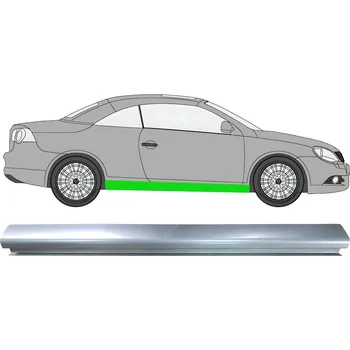 Prah karosérie Opravný plech prahu VW EOS 06-15