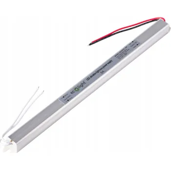 Napájecí zdroj pro osvětlení Nábytkový napájecí zdroj SLIM 60W 12V 5A IP20 EC79776 ultra tenký Ecolight
