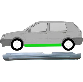 Prah karosérie Opravný plech prahu / Levá VW Golf 3 93-98