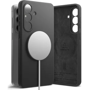 Telefonní příslušenství Kryt Ringke Silicone Magnetic Magsafe Samsung Galaxy S26+ Plus Black