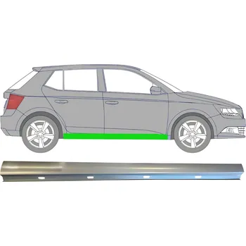 Prah karosérie Opravný plech spodní části prahu / Pravá ŠKODA FABIA 2014+