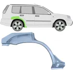 Lem zadního blatníku na Nissan X-TRAIL 2001-2007 / Pravá