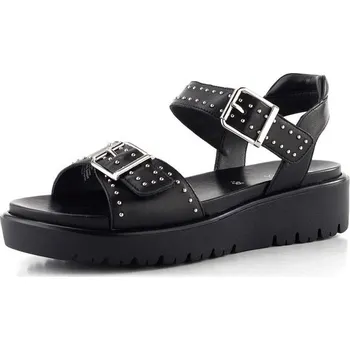 Dámské sandále Ara sandály na platformě s klínkem Bilbao schwarz 12-33517-01 - 37 | P702486