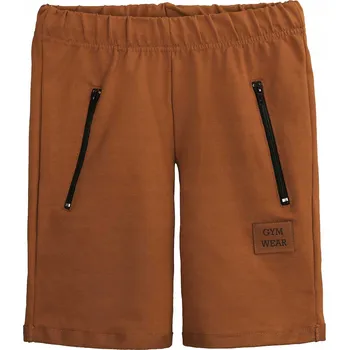 Chlapecké kraťasy Chlapecké kraťasy GYM WEAR hnědé Tup Tup, vel. 152