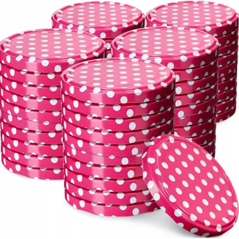 Sklenice Šroubovací Víčka sklenice Kadax fi82 50 kusů