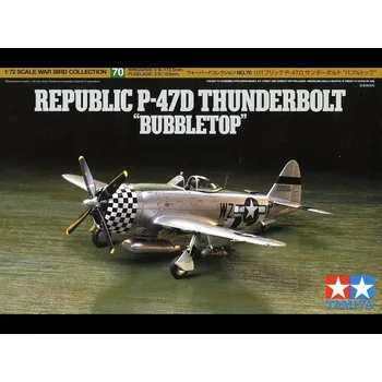 Plastikový model Letadlo Republic P-47D Thunderbolt 60770 Tamiya