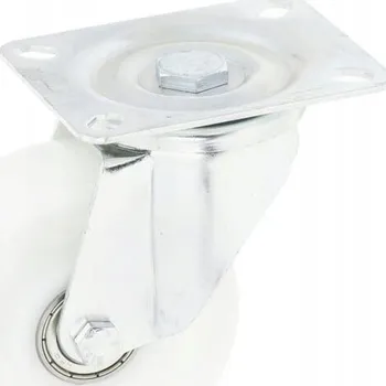 Pojezdové kolečko Otočné kolečko PA 100x35 mm, montážní základna: 100x80 mm, nosnost 110 kg Ro-