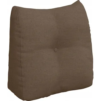 Polštář Polštář na záda Hnědá 45 x 24 x 50 cm textil