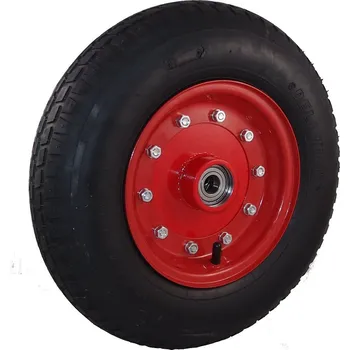 Pojezdové kolečko Nafukovací kolo na půleném barveném disku NB 400 GL-mont -B2-kostičkový -20mm 17561216