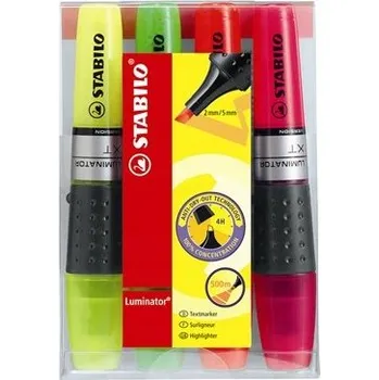 Zvýrazňovač Zvýrazňovač vícebarevný Stabilo 4 ks