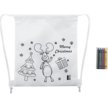 vánoční vak na stažení šňůrkou na vybarvení - AP800035