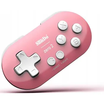 Gamepad Ovladač Pad 8Bitdo Zero 2 růžový | Switch, MacOS, Windows, Steam, Android |