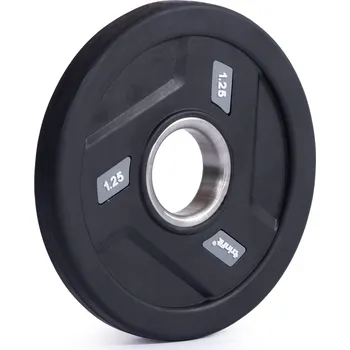 Sport Olympijský kotouč TRINFIT TRI-GRIP pogumovaný 1,25 kg